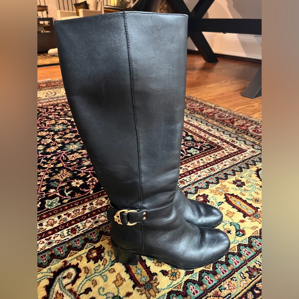 Tory Burch Black Boot Size 8 - image 4